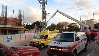 זירת האסון בבת ים