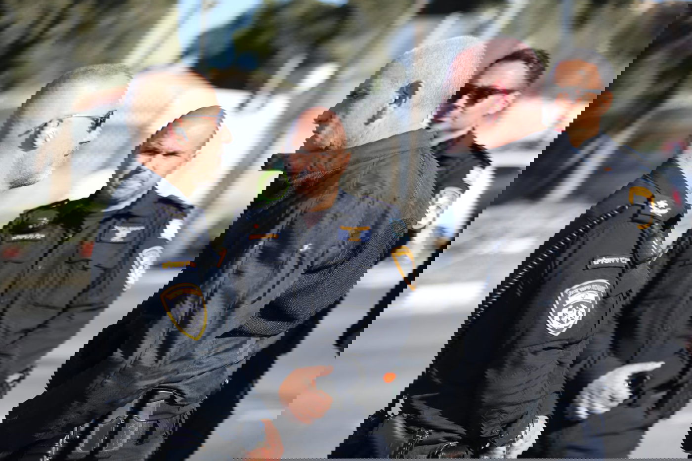 פעילות השוטרים במרתון ירושלים 