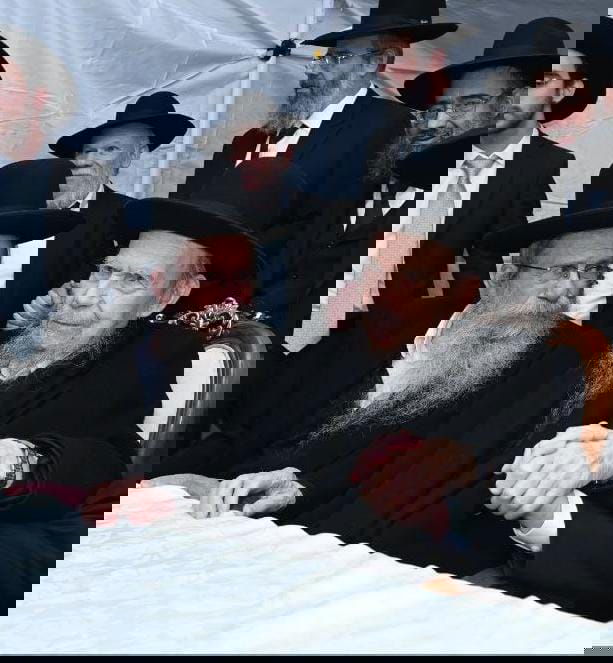 הגר"ש אדלשטיין עם אחיו הגרי"ג זצוק"ל