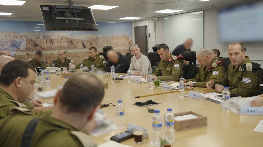 הרמטכ"ל וראש השב"כ עם בכירי מערכת הביטחון ופיקוד דרום