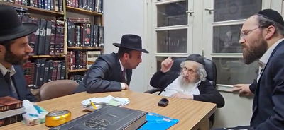 הגר"ד לנדו עם שמוליק גרינברג