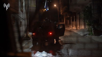 צה"ל פעל באזור שבו מחבל הפעיל שלשום מטען; שלושה מבוקשים נעצרו ביו"ש