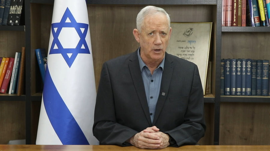 צפו בדבריו של השר גנץ