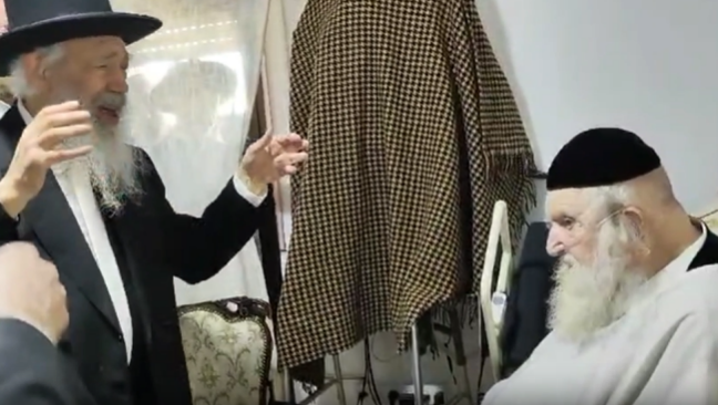 הגר"צ קושלבסקי מודה להגר"מ שטרנבוך