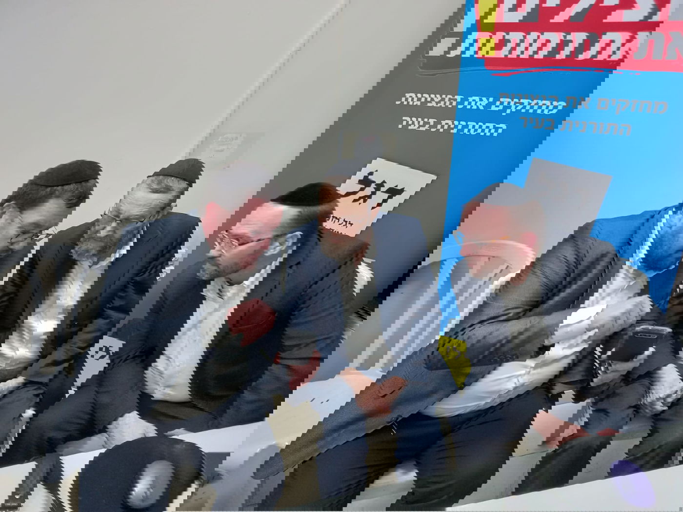 משה גפני עם אפי בן גד