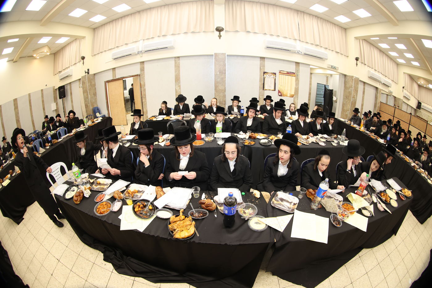 תלמידי המכינה לישיבת 'דרכי חיים' צאנז סיימו את סדר מועד | גלריה