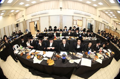 תלמידי המכינה לישיבת 'דרכי חיים' צאנז סיימו את סדר מועד | גלריה