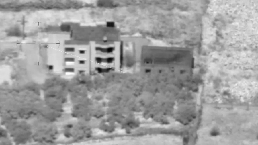 תיעוד התקיפות ממטוסי חיל האוויר