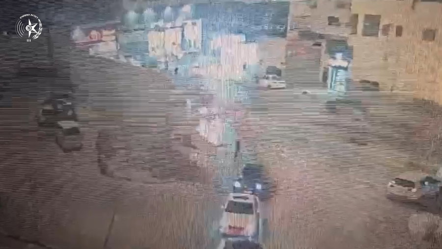 תיעוד של הפרות הסדר האלימות מיום שני במ.פ שועפאט שבעקבותיהם בוצעה אמש הפעילות לנטרול מפגעים