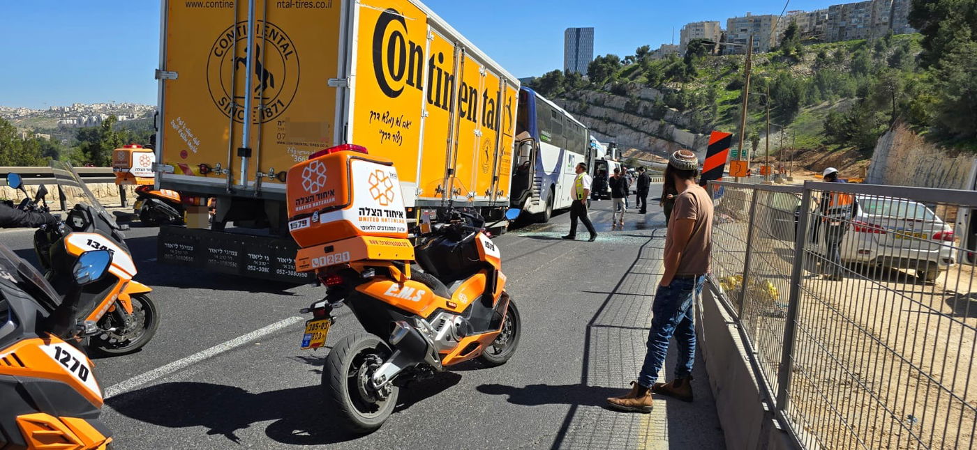 זירת התאונה