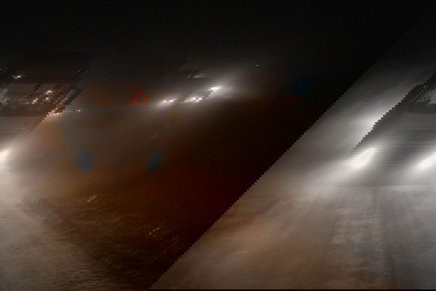 לראשונה: הועבר סיוע לצפון הרצועה דרך הכביש שצה"ל בנה