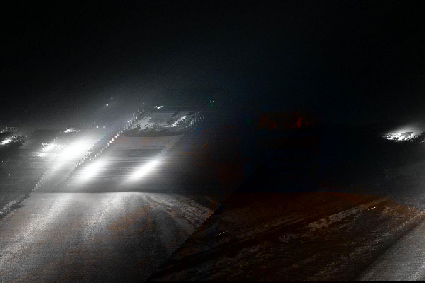 לראשונה: הועבר סיוע לצפון הרצועה דרך הכביש שצה"ל בנה