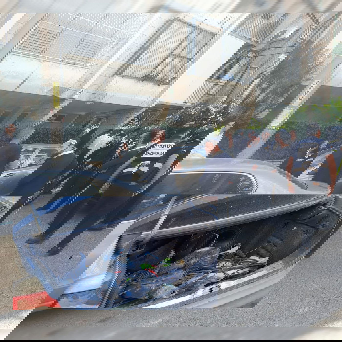 תיעוד מהתפיסה הבוקר