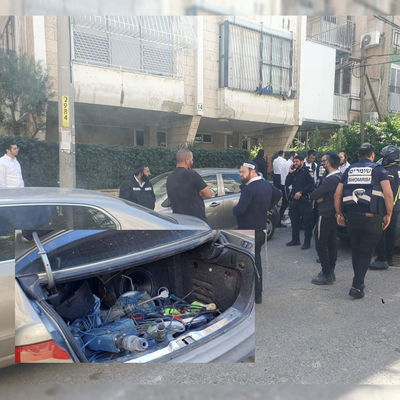 תיעוד מהתפיסה הבוקר