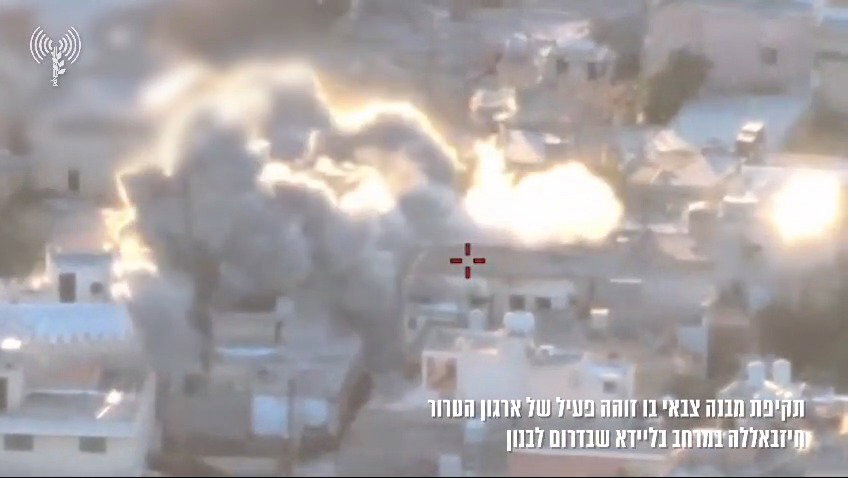 תקיפות בשטח לבנון וסוריה