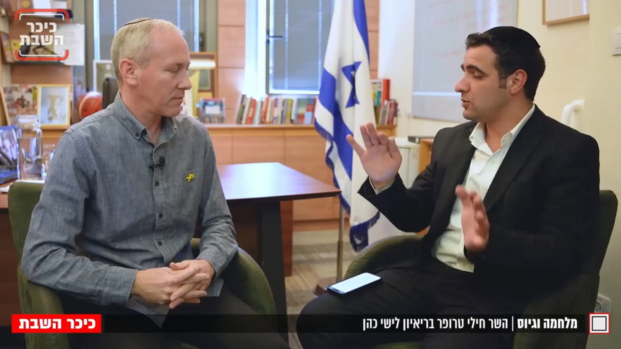 הריאיון המלא, הערב