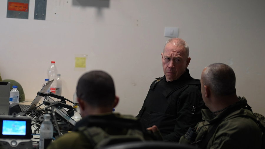 הסיור של גלנט בעזה