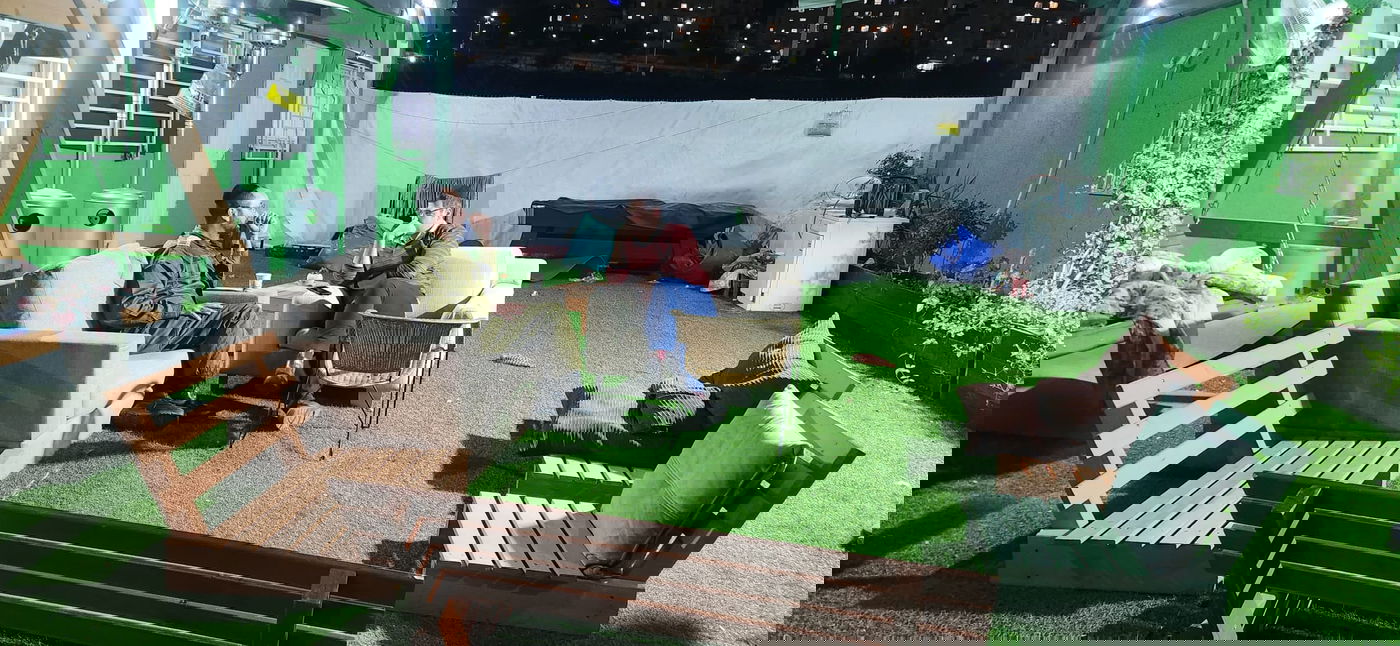 בבית הירוק אותו הקצתה עיריית מודיעין עילית לטובת החיילים החרדים