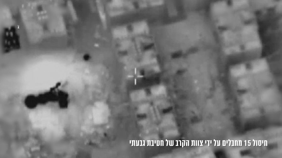 תקיפת המבנה שבו התבצרו 15 מחבלים