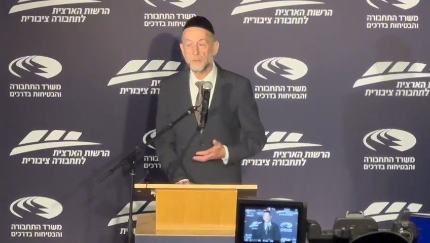 סגן השר מקלב בהשקת הפרויקט