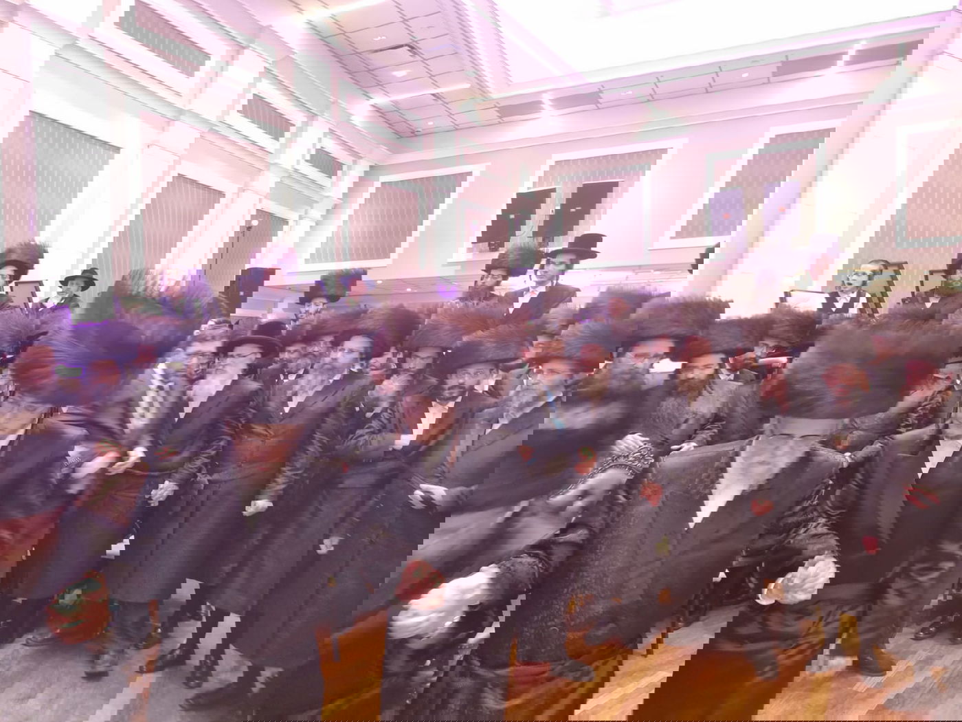 הרבי מסערט ויז'ניץ בחתונה בארה"ב