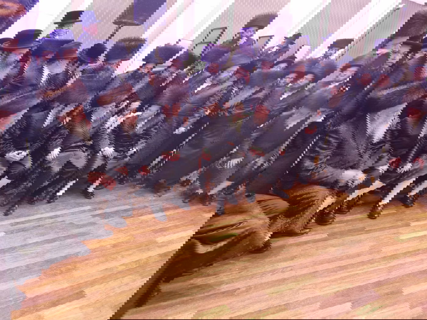 הרבי מסערט ויז'ניץ בחתונה בארה"ב