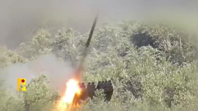 חיזבאללה מציג: כך שיגרנו מטח של 100 טילים לרמת הגולן