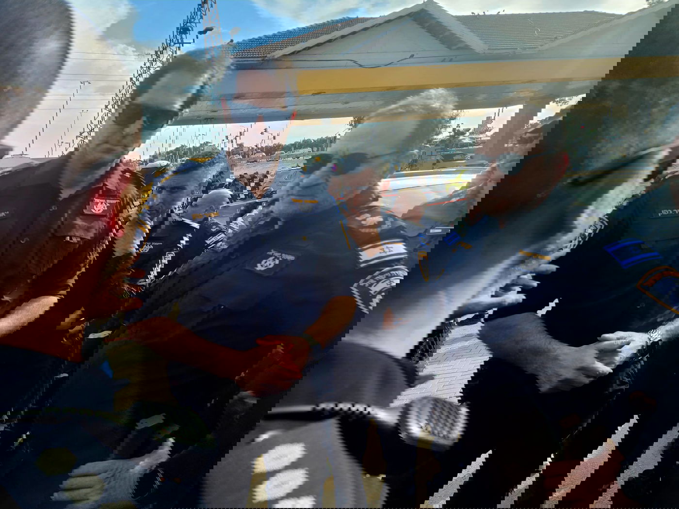 המפכ"ל בזירת הפיגוע