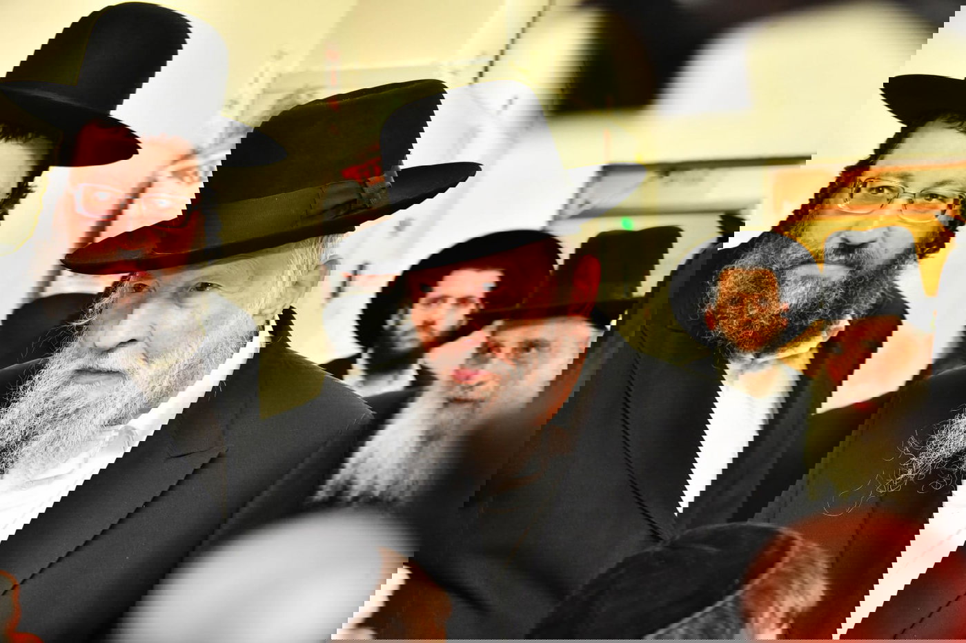 תיעוד משמחת נשואי צאצאי גדולי התורה והיראה; בית 'אמרי יושר – אהלי ישועה'