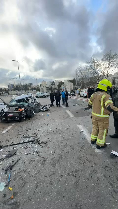 זירת התאונה