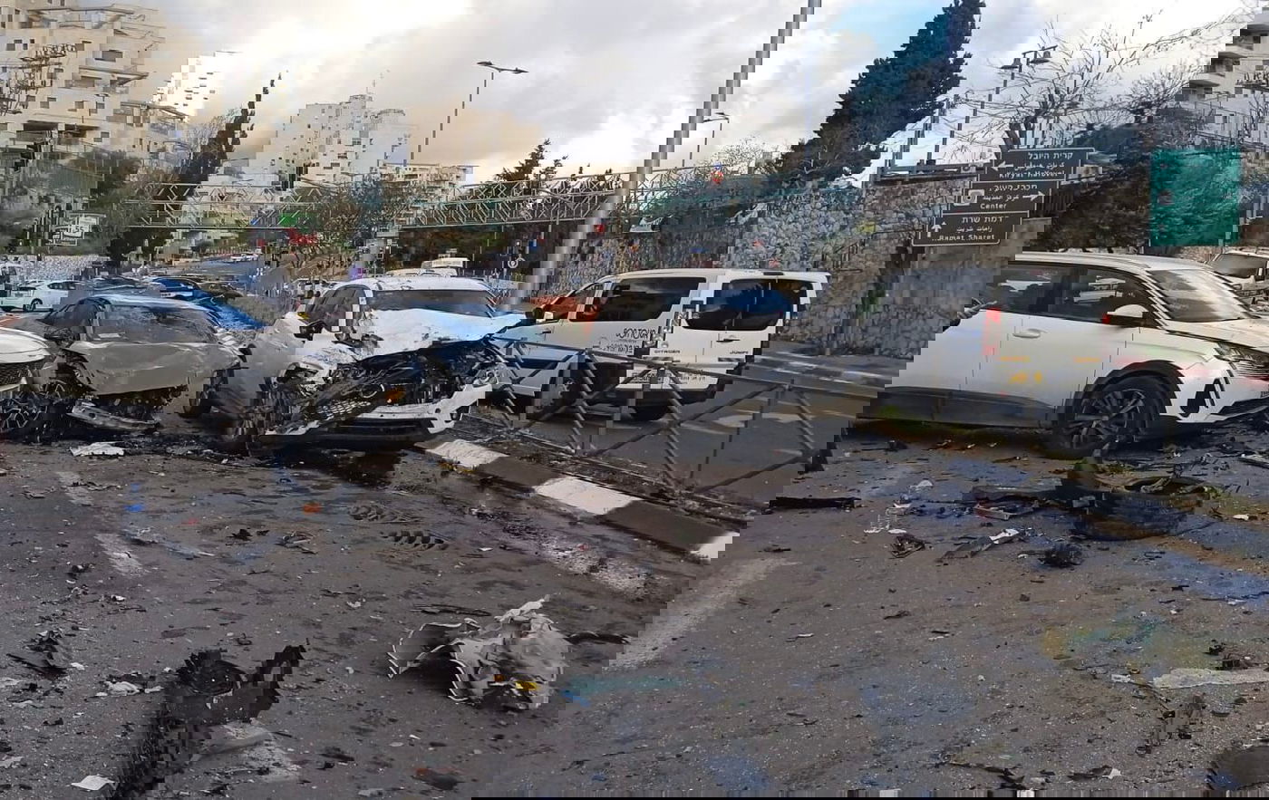 זירת התאונה