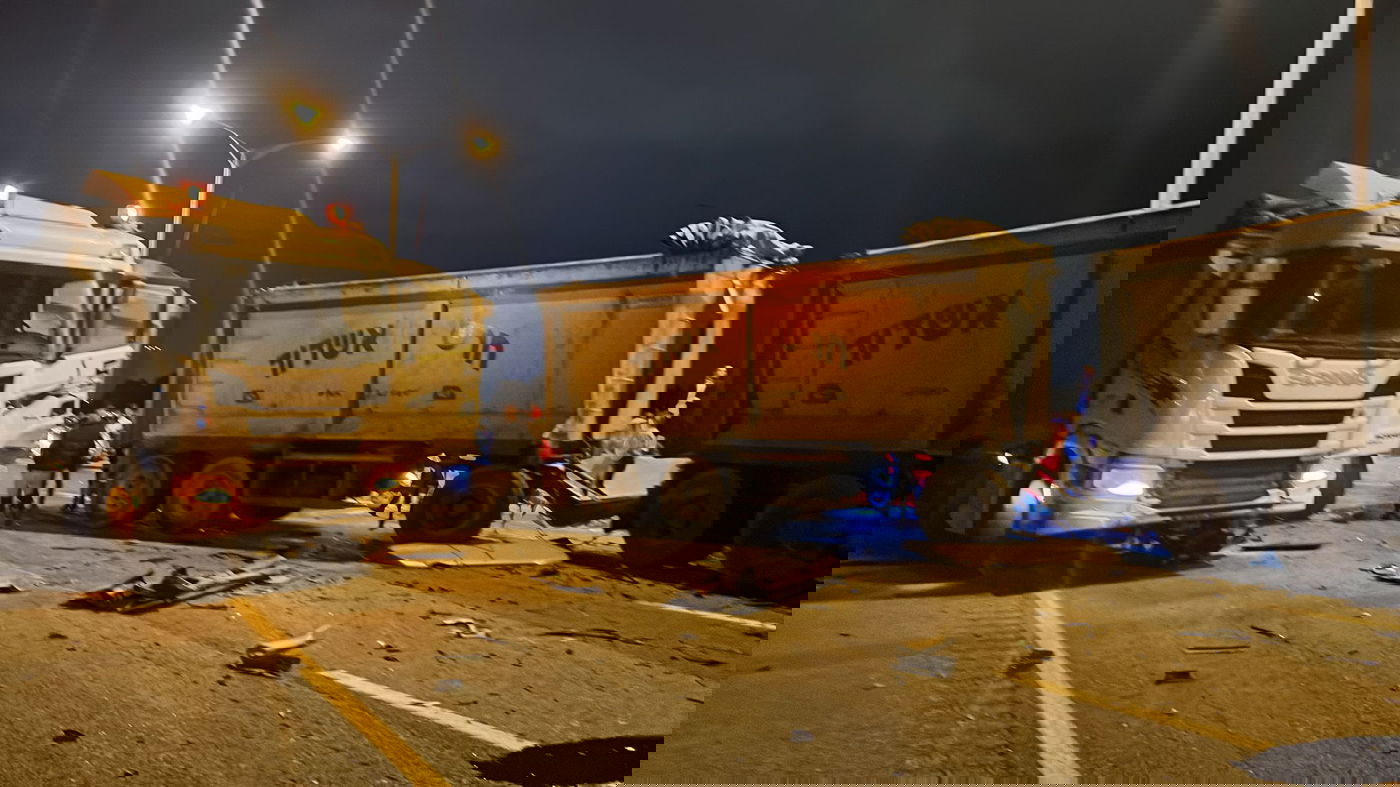 זירת התאונה