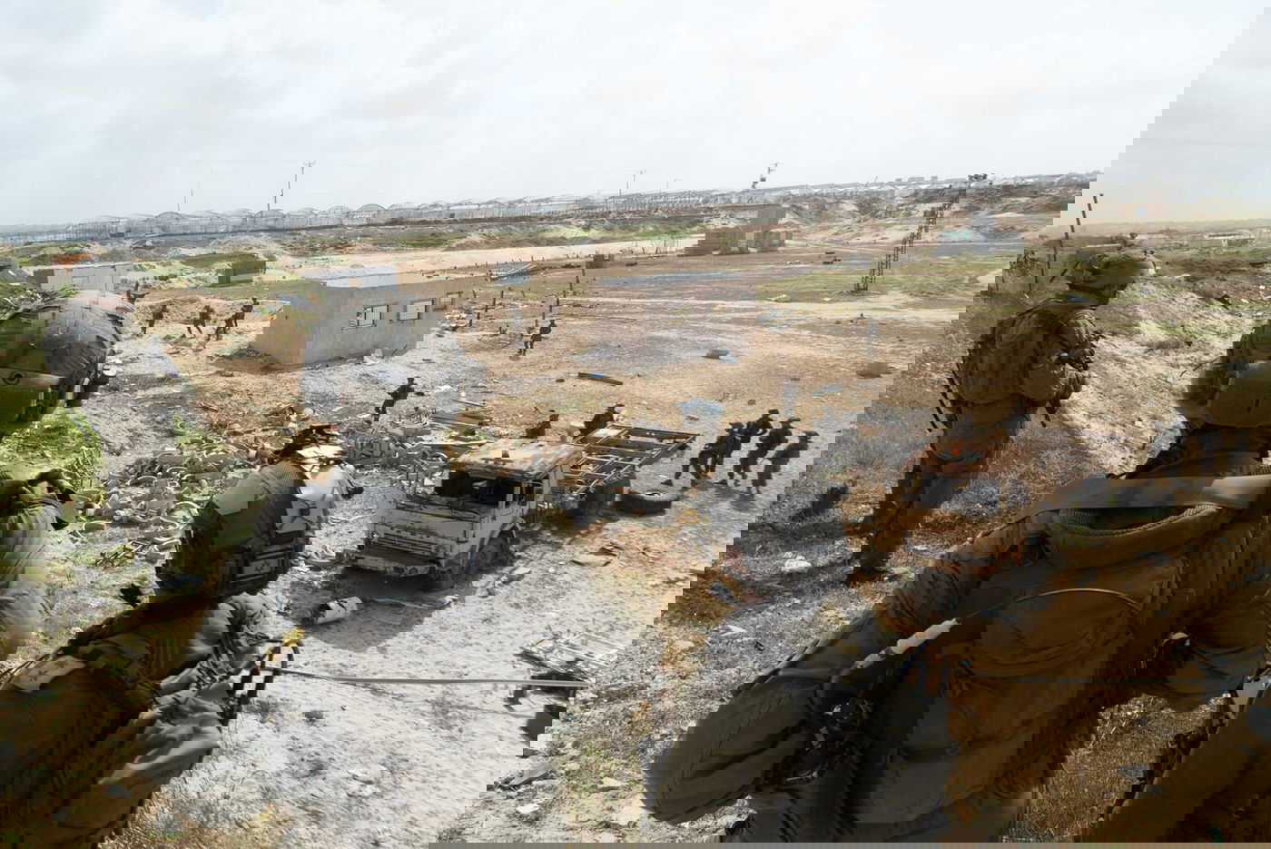 18 מחבלים חוסלו במרכז עזה | הותקף מבנה ממנו שוגר נ"ט