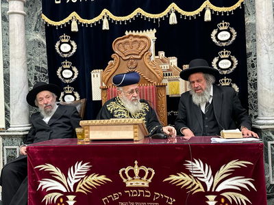 הרבנים הליטאיים בחזית אחידה לצד הראש"ל: "עומד בפרץ להשמיע את ההשקפה"