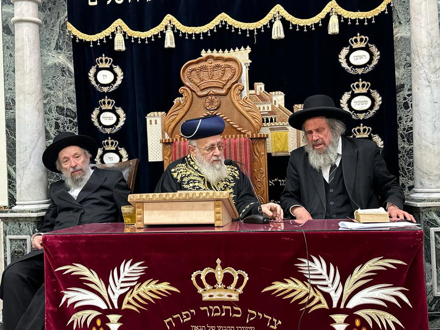 הרבנים הליטאיים בחזית אחידה לצד הראש"ל: "עומד בפרץ להשמיע את ההשקפה"