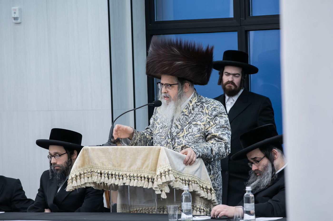 הכינוס בראשות האדמור מהרז"ל מסאטמר