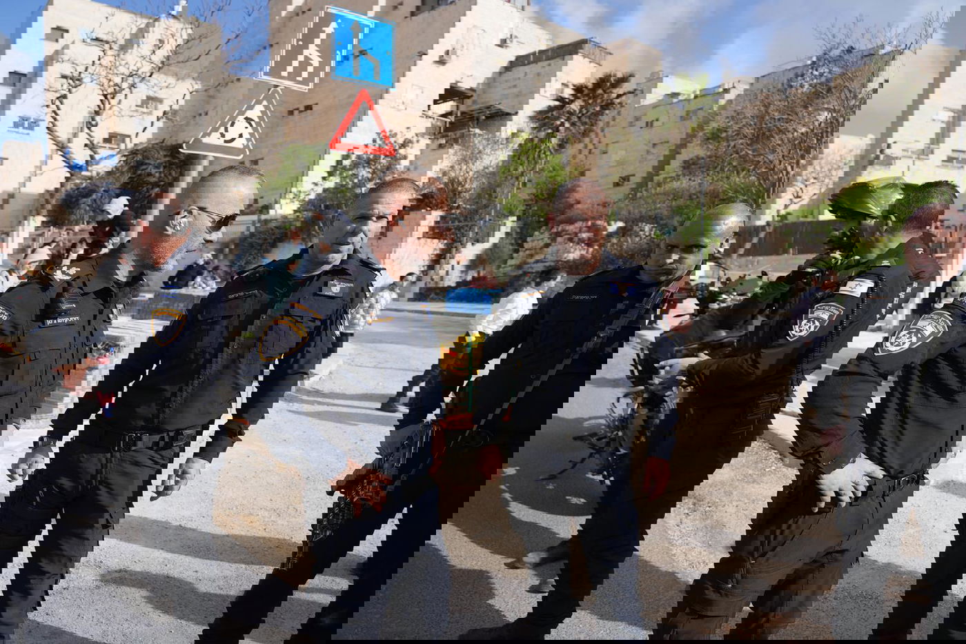 זירת הפיגוע, בשבוע שעבר