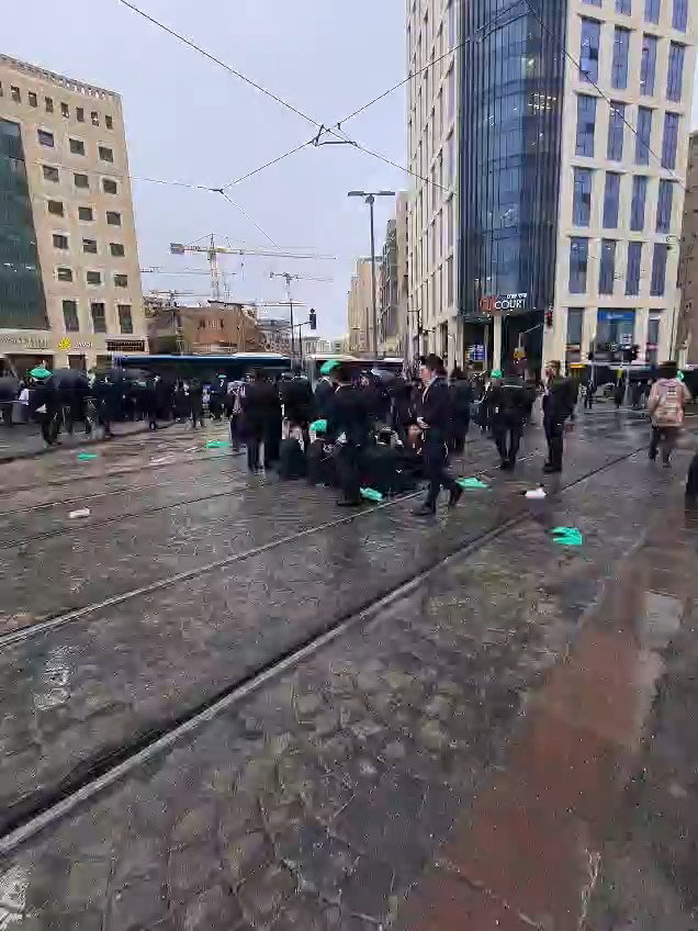 צפו בעשרות המפגינים בירושלים
