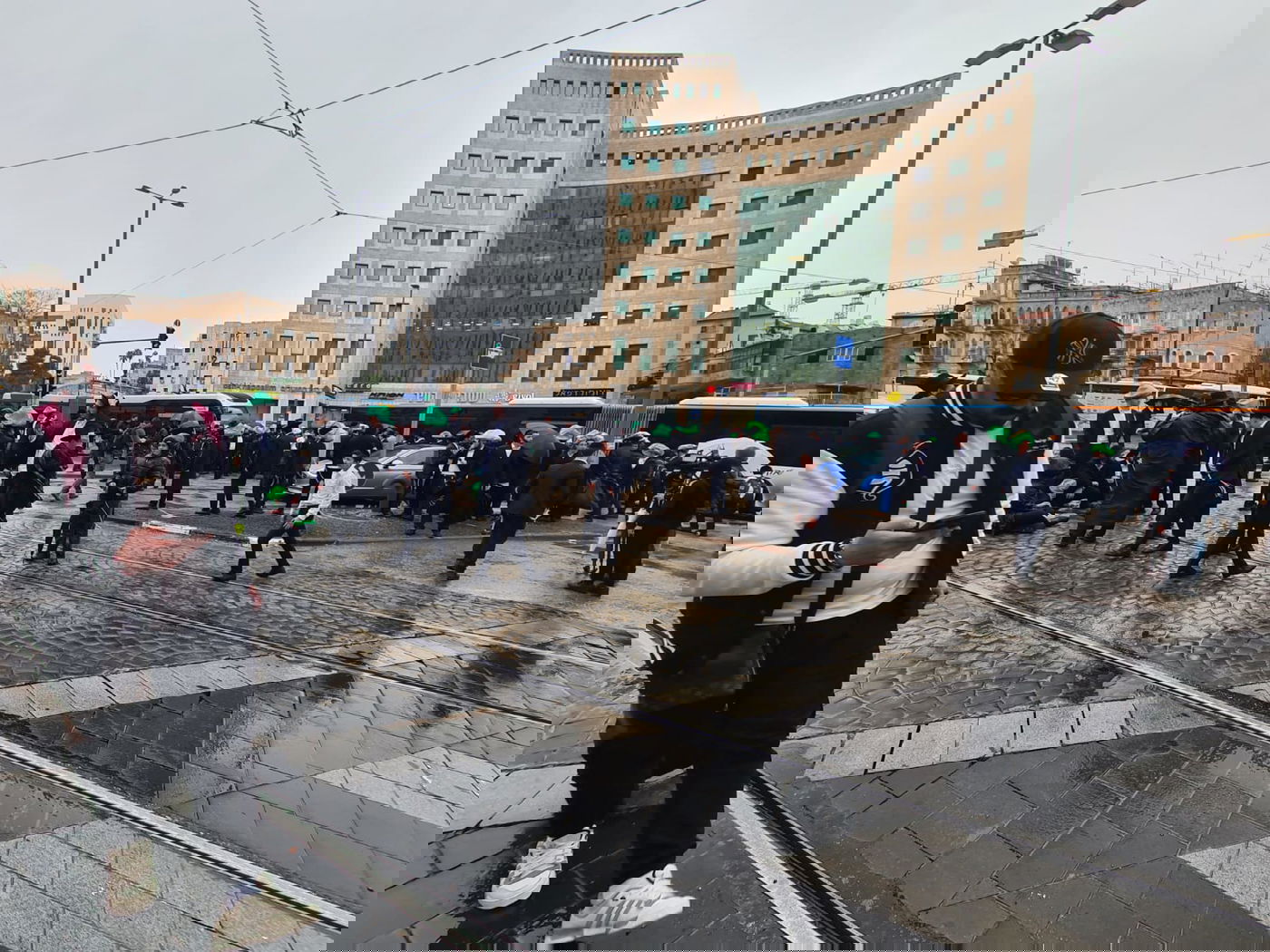 הפגנת אנשי הגר"צ פרידמן בירושלים