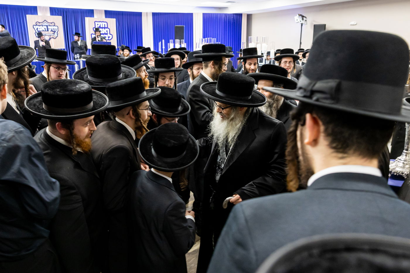 האדמו"ר מסאטמר בדינר היוקרתי