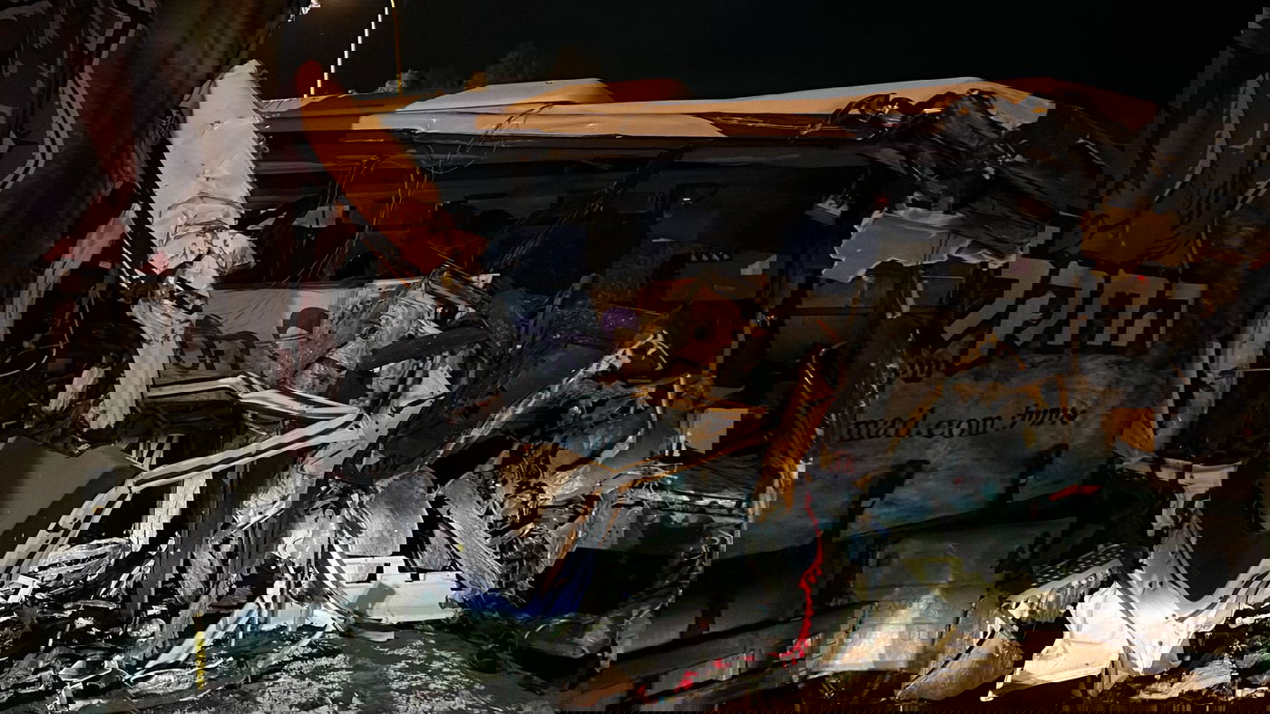 זירת התאונה הקשה בדרום