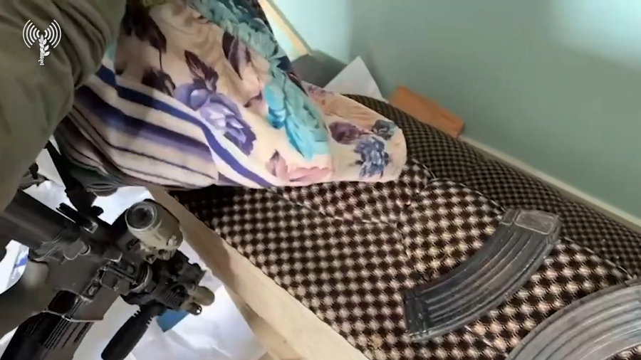 תיעוד מציאת אמל"ח ליד שיפא בעזה