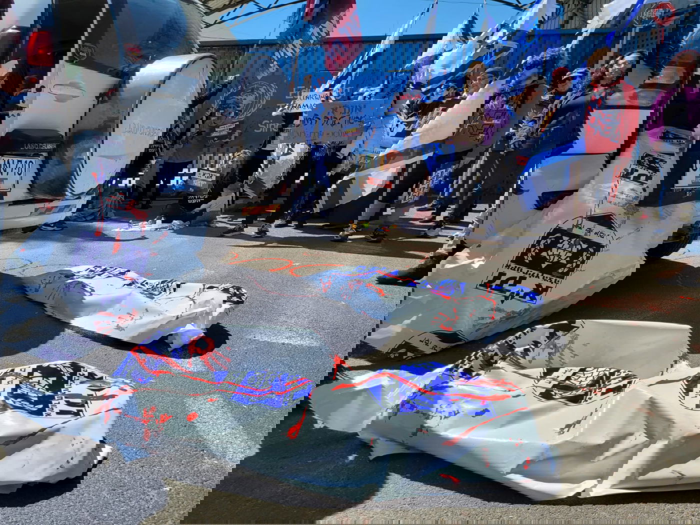 ההפגנות מחוץ לבית  אונר"א בירושלים בתקופת מלחמת התקומה