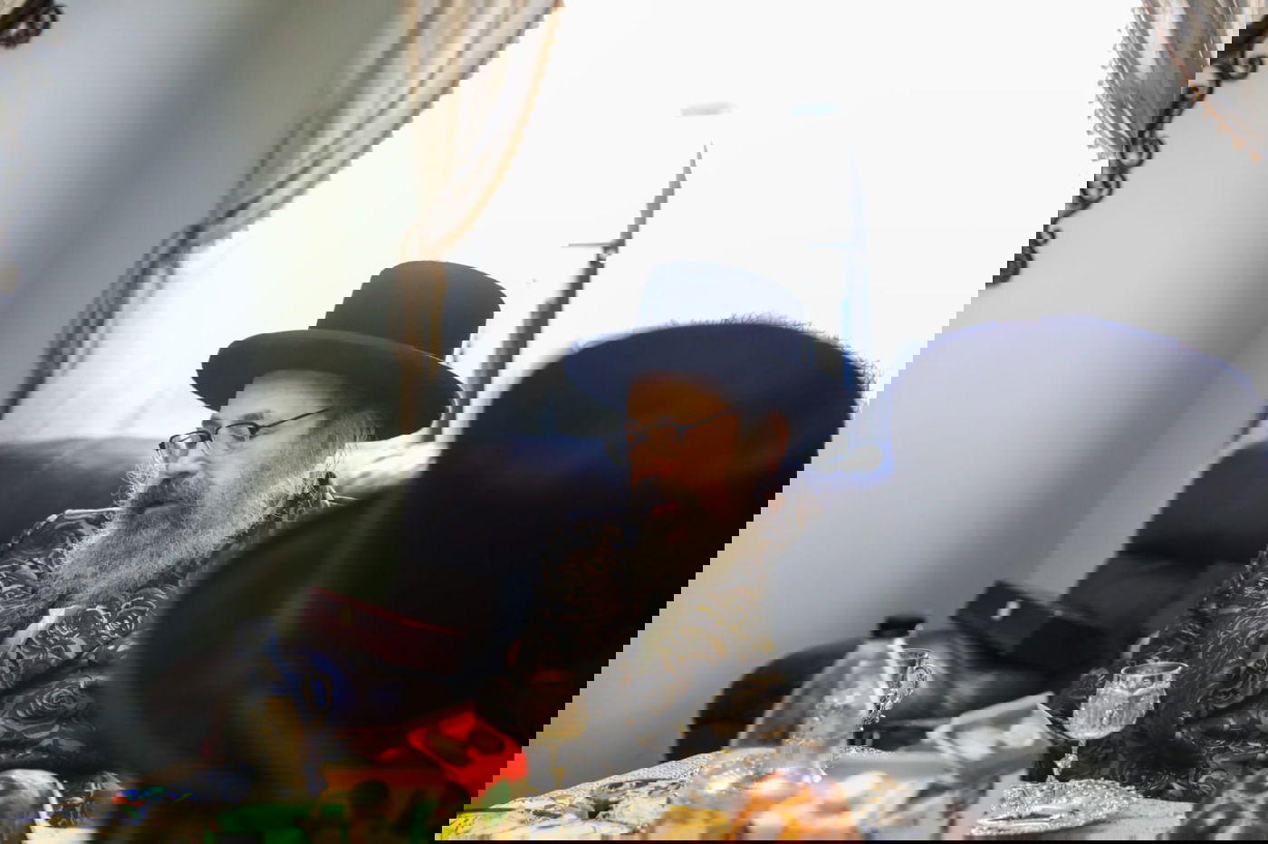 האדמו"ר מוויזשניץ לונדון בארה"ב