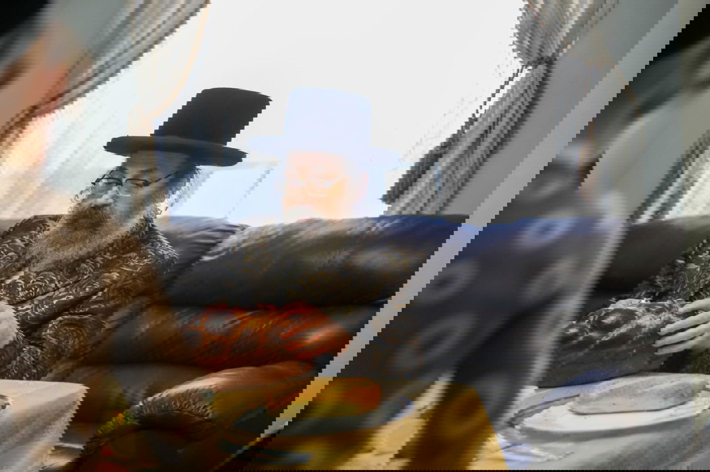 האדמו"ר מוויזשניץ לונדון בארה"ב