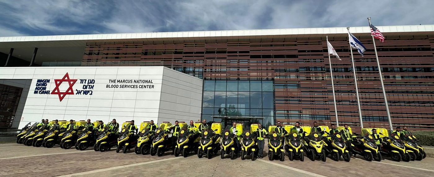 האופנועים החדשים ישמשו גם את כונני מד"א המתנדבים בארגוני ההצלה הפרוסים ברחבי הארץ ופועלים בחסותה המקצועית של מד"א