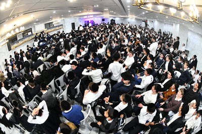 סיום מסכת כלים על ידי ילדי החמד לזכרו של הגר"ח קנייבסקי