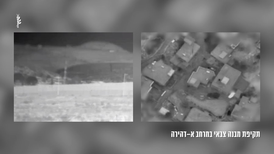 צפו בתקיפת חיל האוויר בדרום לבנון