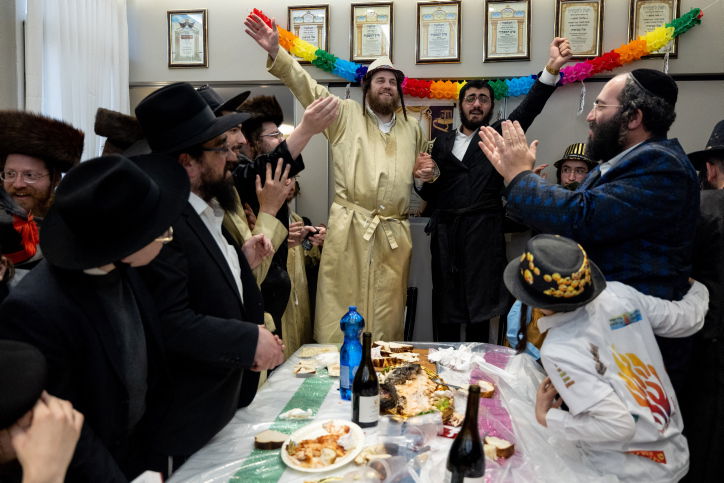 חוגגים פורים בשנה שעברה