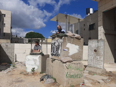 צה"ל הסיר את השמירה בחווארה; תושבים איישו את העמדות